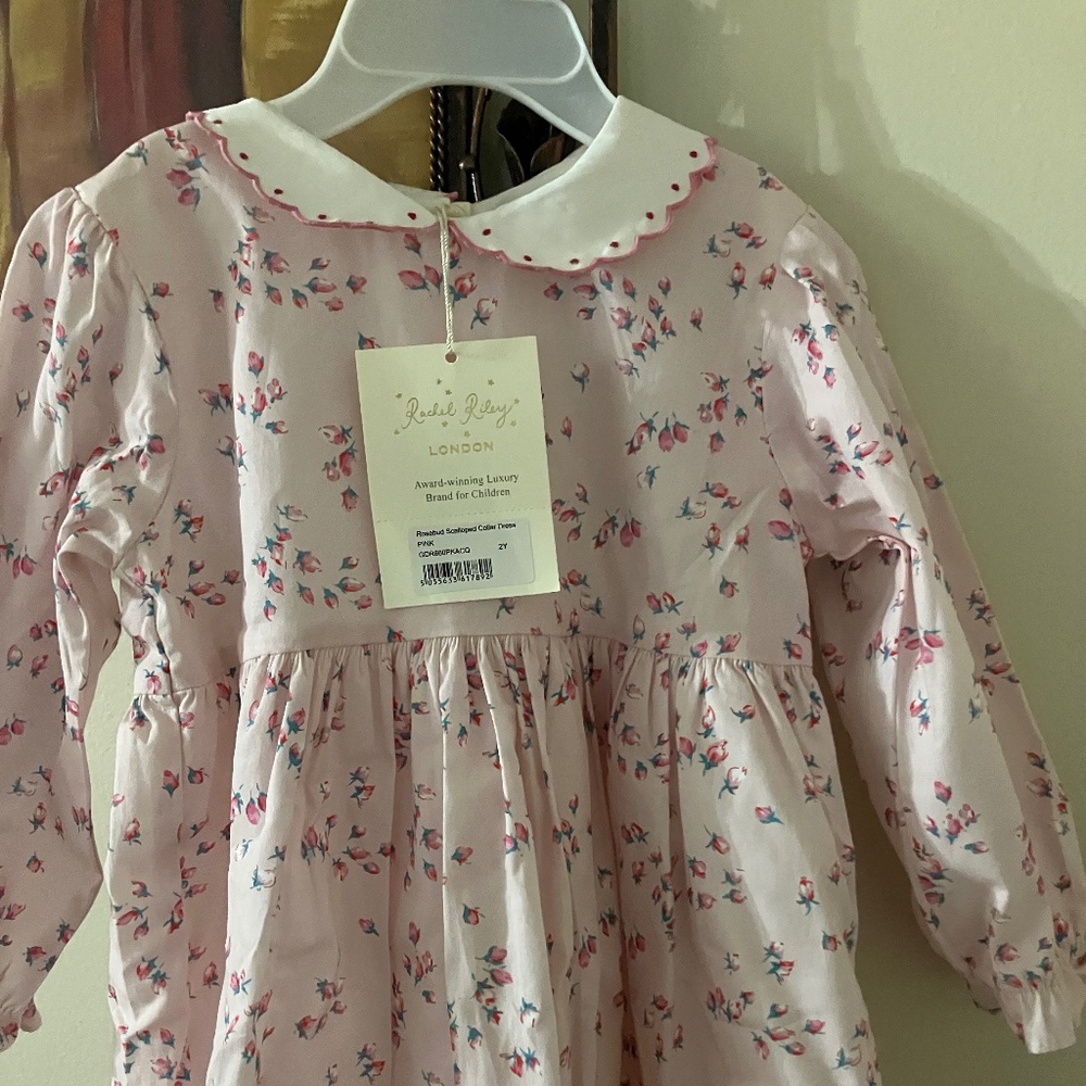 Rosebud floral dress